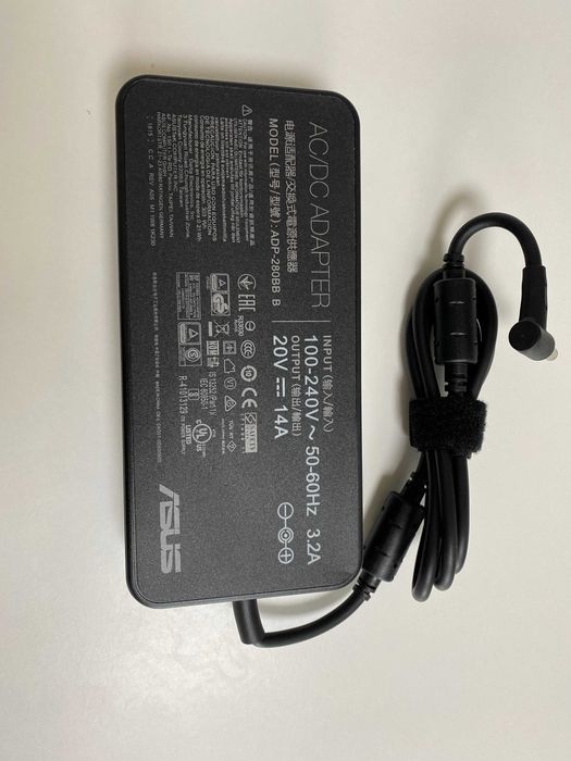 Зарядка,блок живлення для ноутбука Asus 20V 14A 280W 6.0*3.7 pin